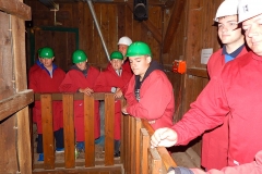 Gleich geht es runter