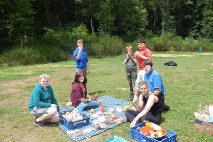 Ein letztes Mal Zeltlagerpicknick