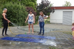 Grundreingung der Tischdecken