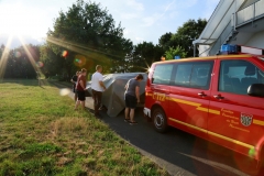 Nur noch die Folie drauf