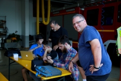 Das Zeltlagerhomepage-Team